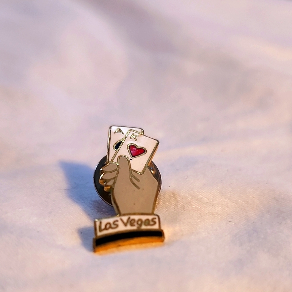 Las Vegas Poker Lapel/Hat Pin Jewelry/Accessories